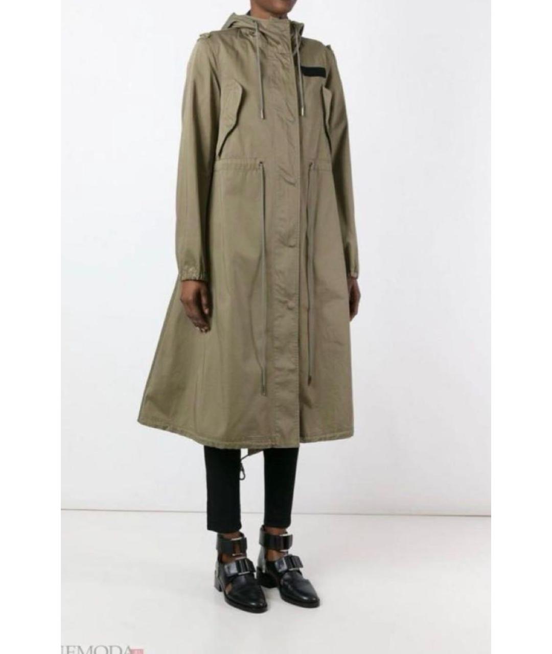 MM6 MAISON MARGIELA Хаки хлопковая парка, фото 6