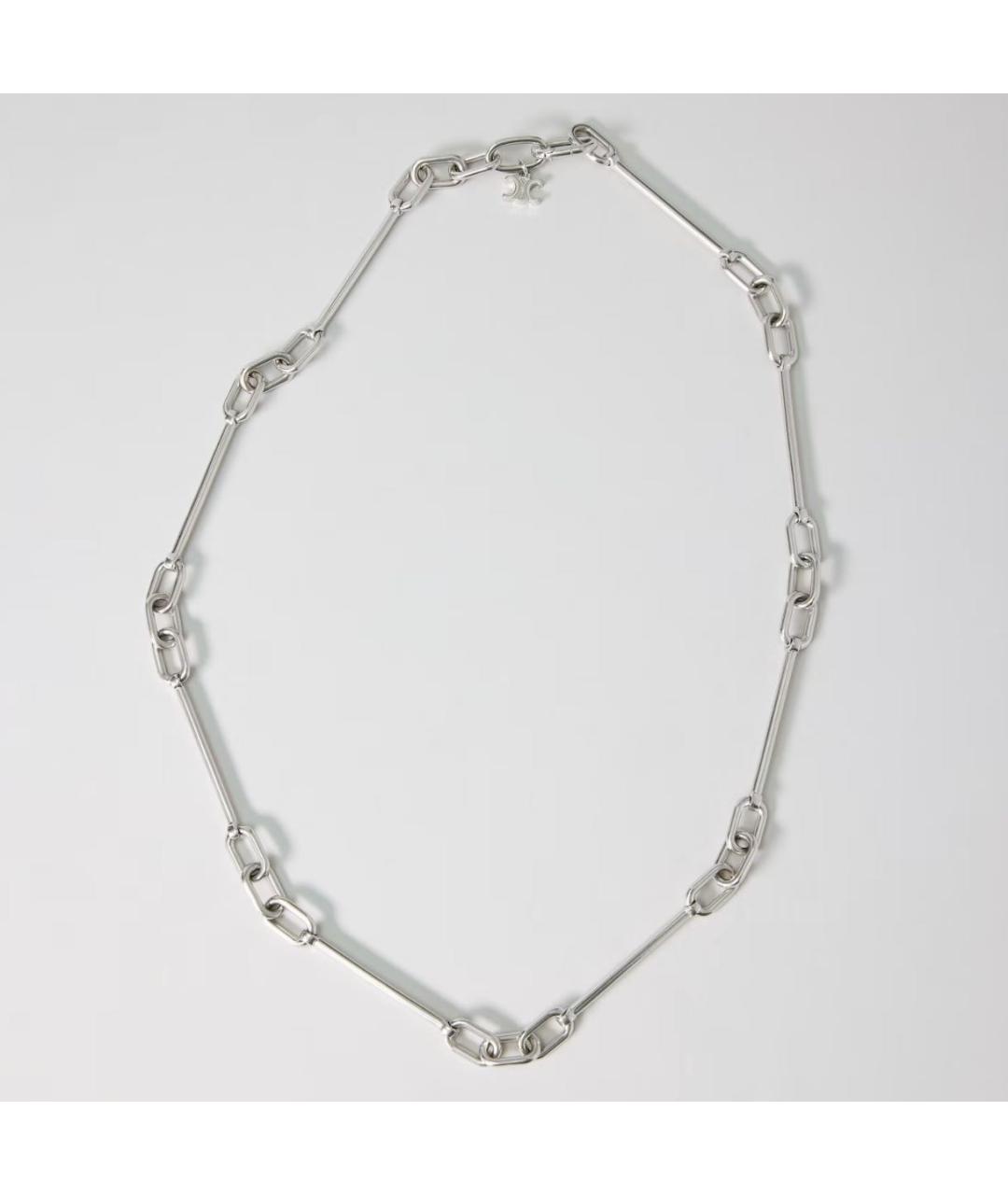 CELINE Серебряное колье, фото 3
