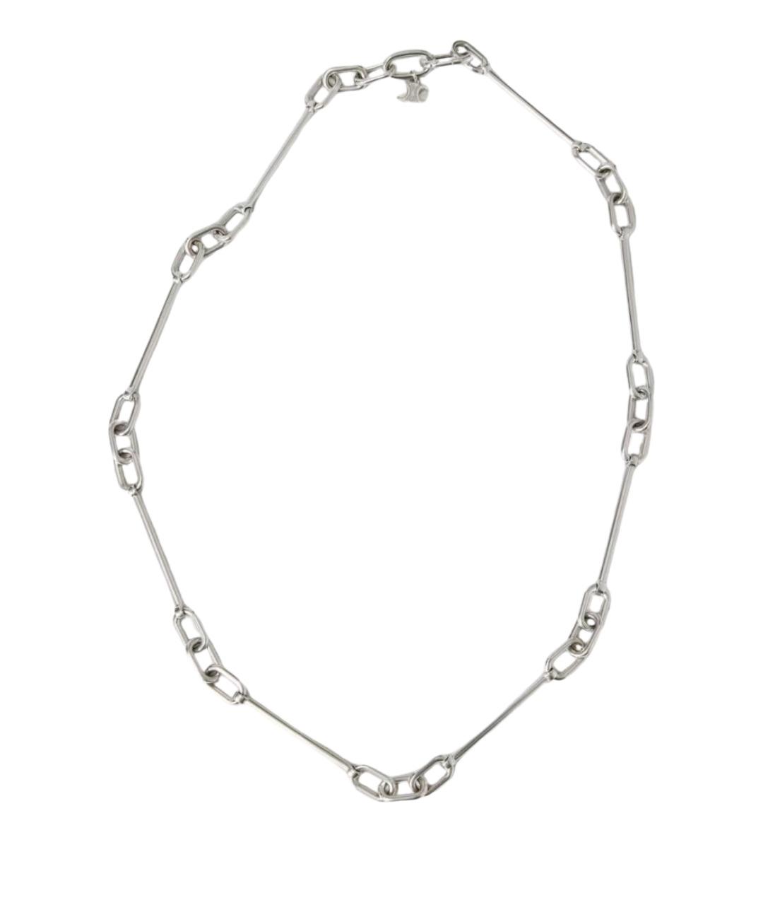 CELINE Серебряное колье, фото 1