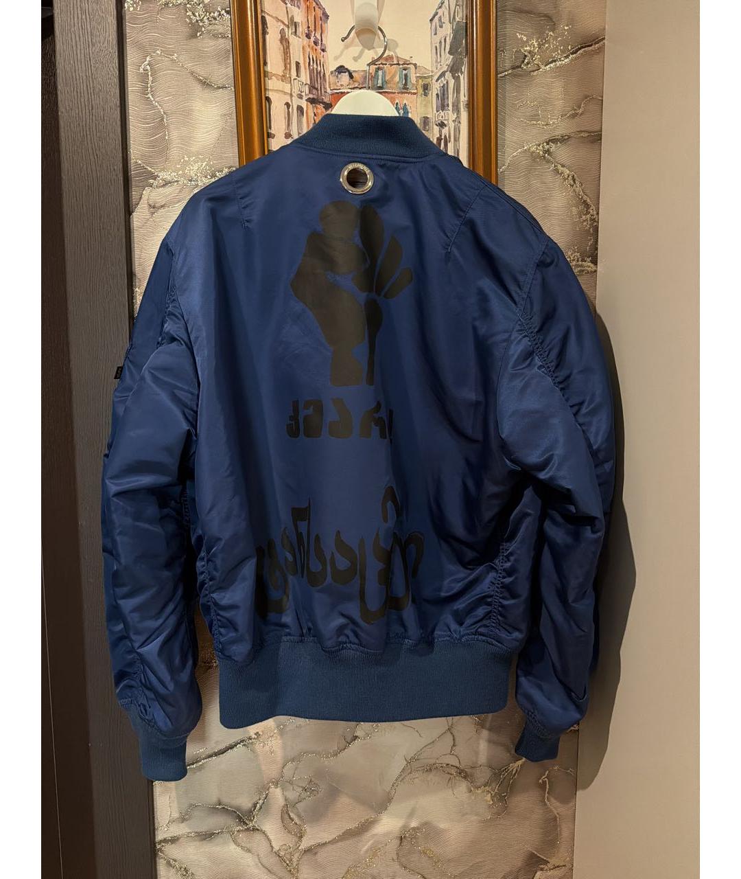 VETEMENTS Темно-синяя куртка, фото 2