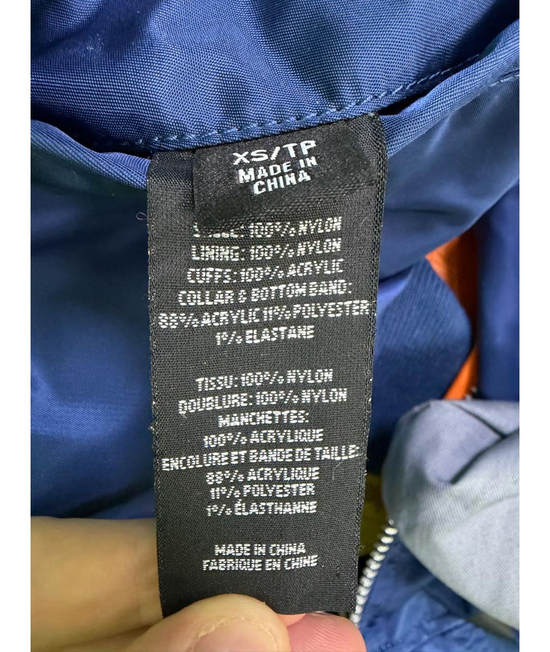 VETEMENTS Темно-синяя куртка, фото 8
