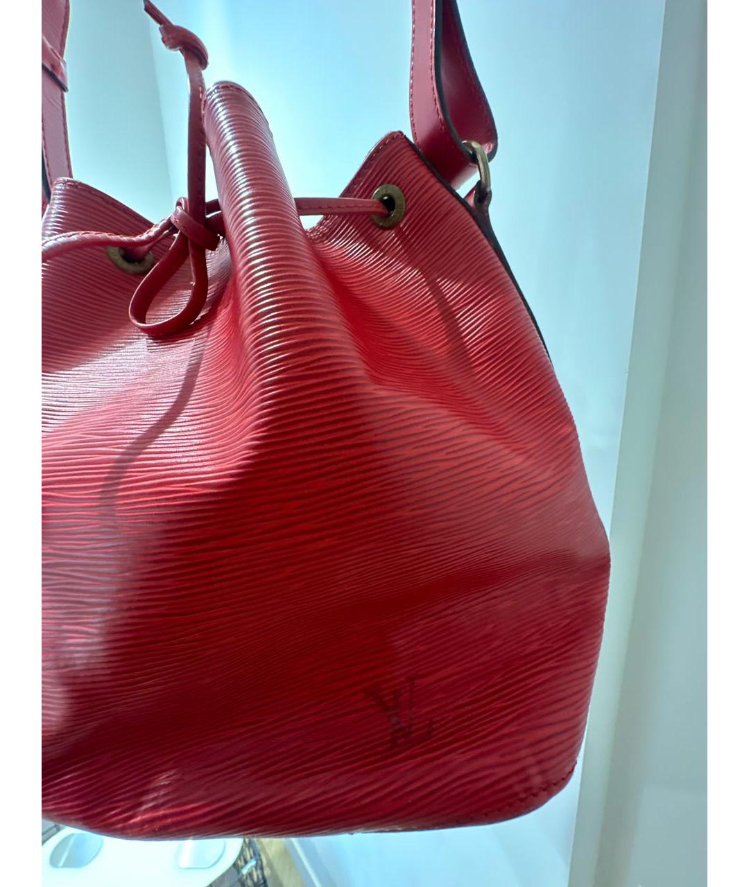 LOUIS VUITTON Красная сумка с короткими ручками, фото 7