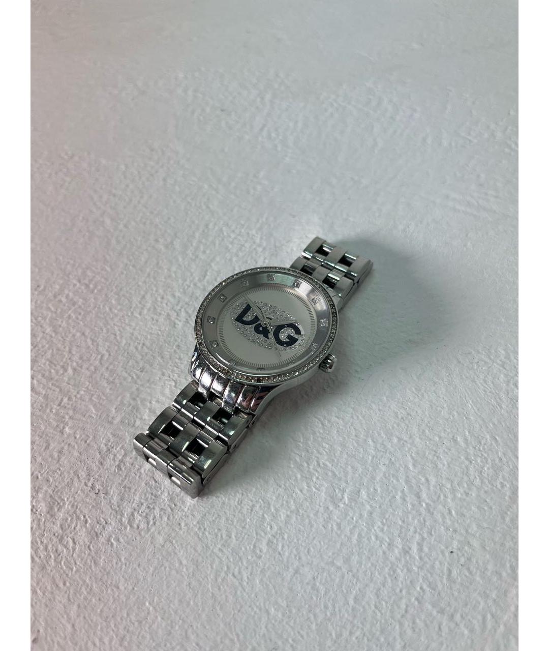 DOLCE&GABBANA Серебряные стальные часы, фото 6