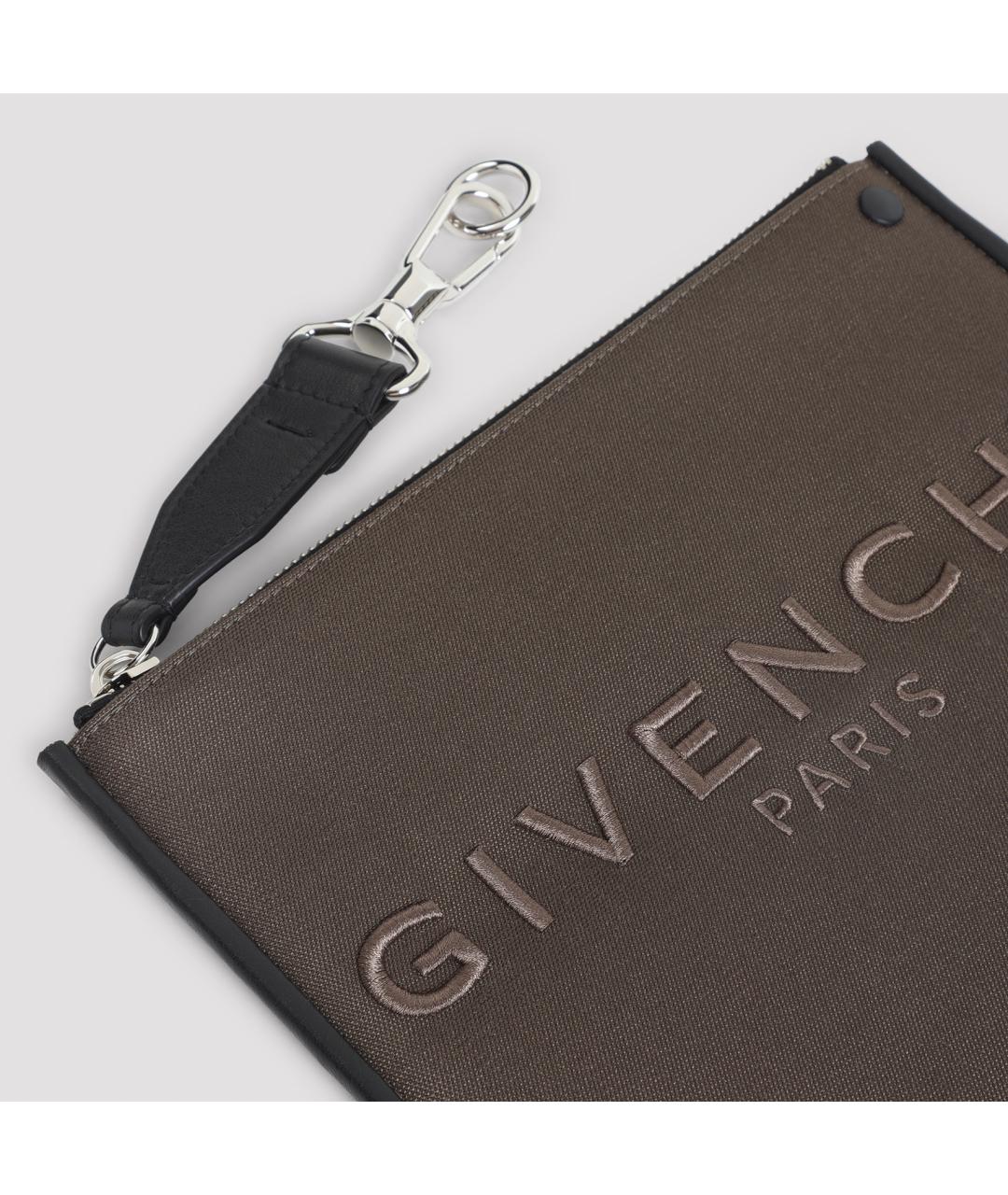 GIVENCHY Бежевая синтетическая папка для документов, фото 3