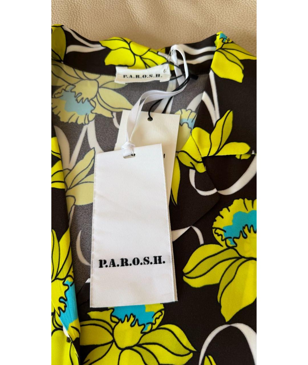 P.A.R.O.S.H. Мульти вискозная блузы, фото 4