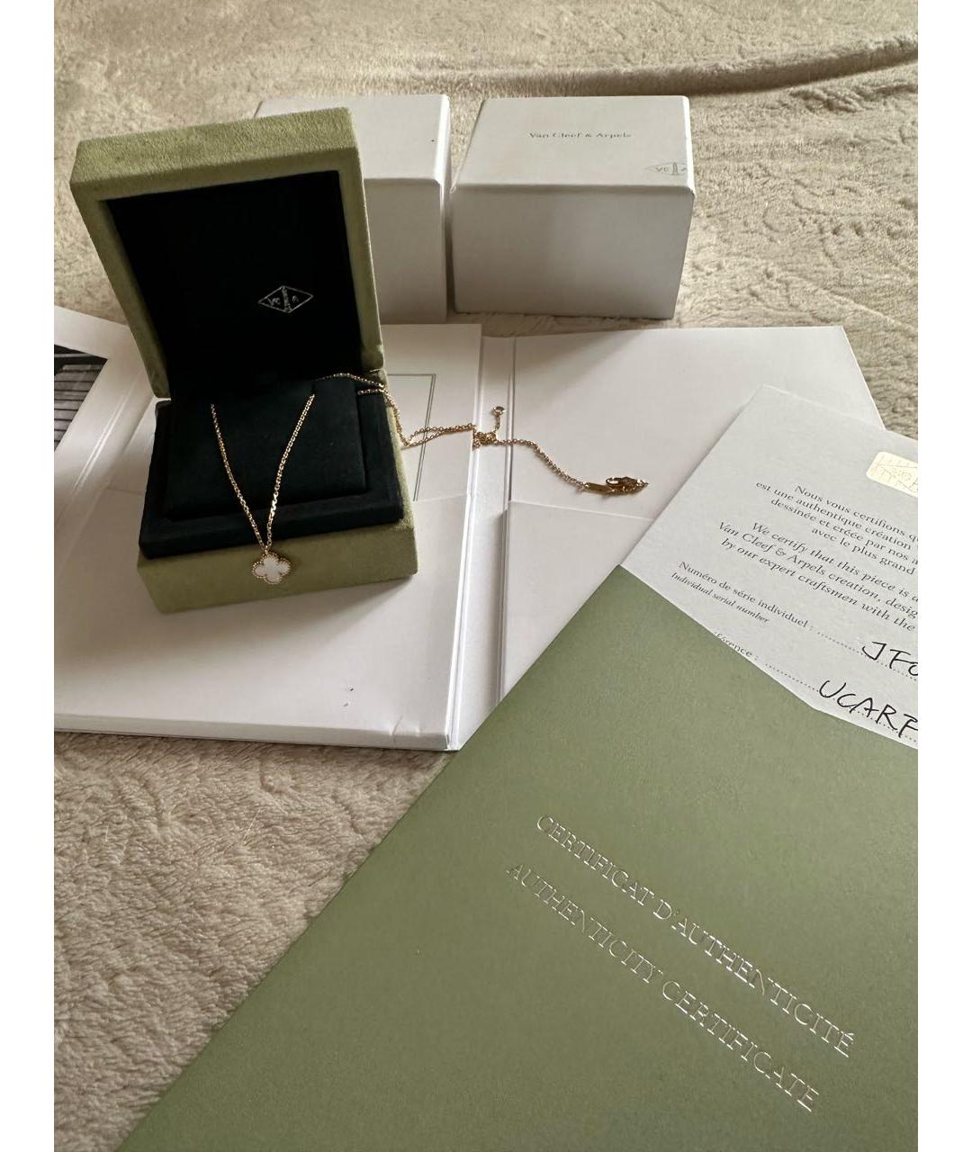 VAN CLEEF & ARPELS Золотое колье из желтого золота, фото 2