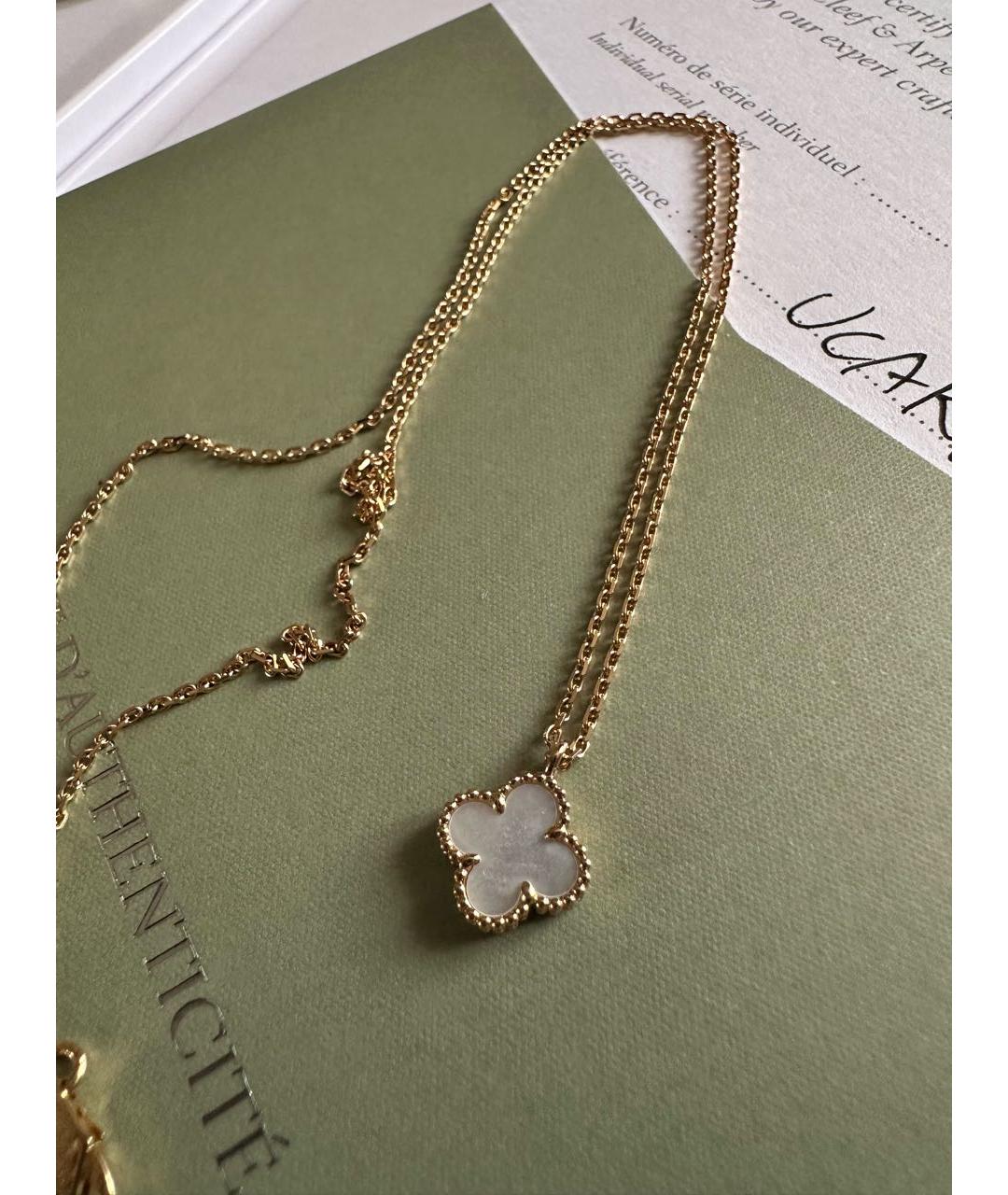 VAN CLEEF & ARPELS Золотое колье из желтого золота, фото 4