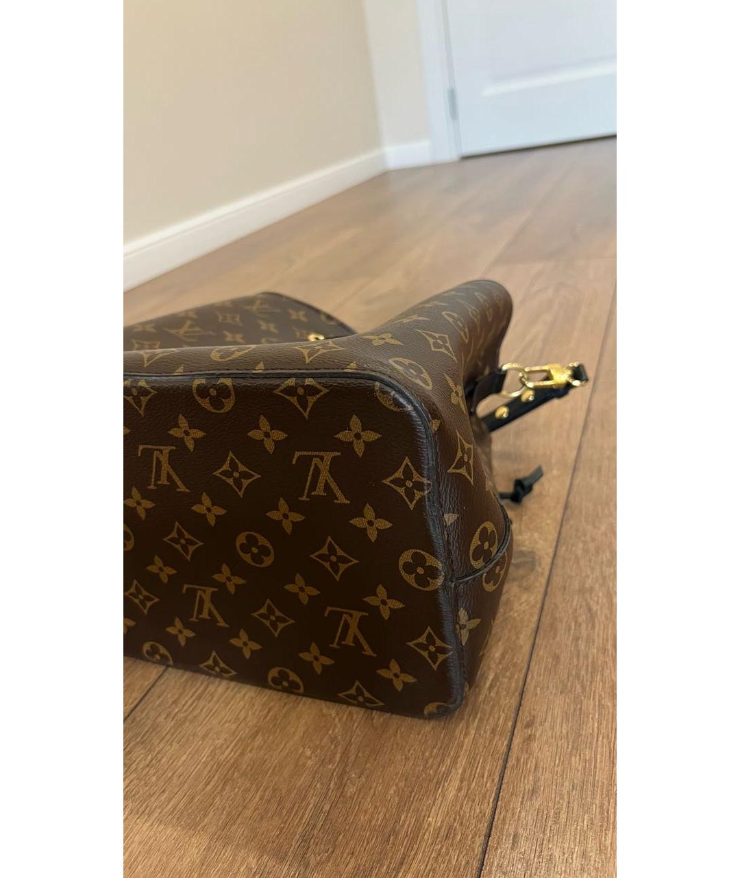 LOUIS VUITTON Коричневая сумка тоут, фото 5