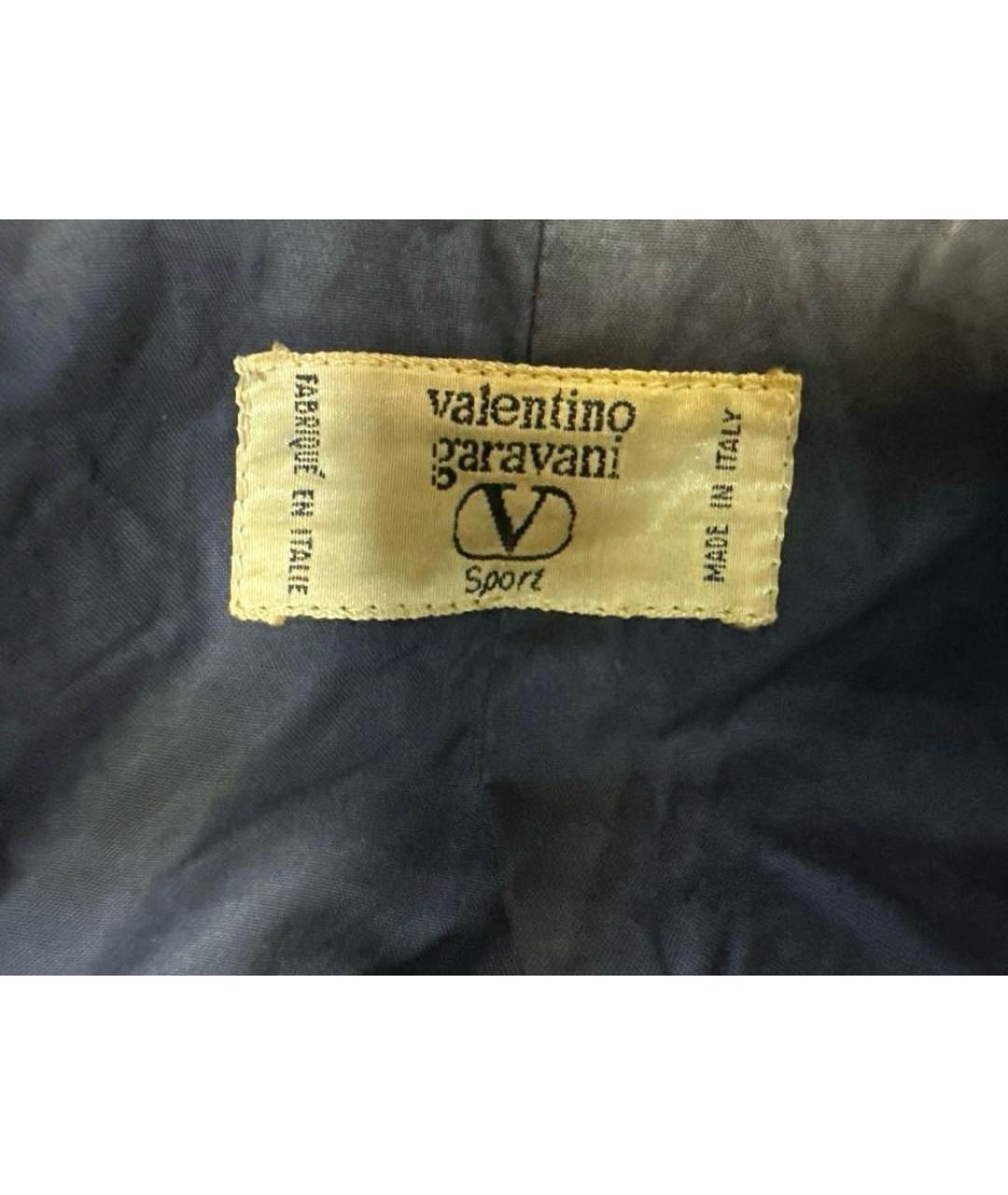 VALENTINO Темно-синяя кашемировая куртка, фото 7