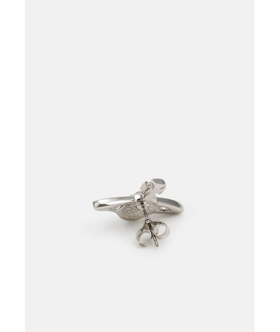 VIVIENNE WESTWOOD Серебряные латунные серьги, фото 3