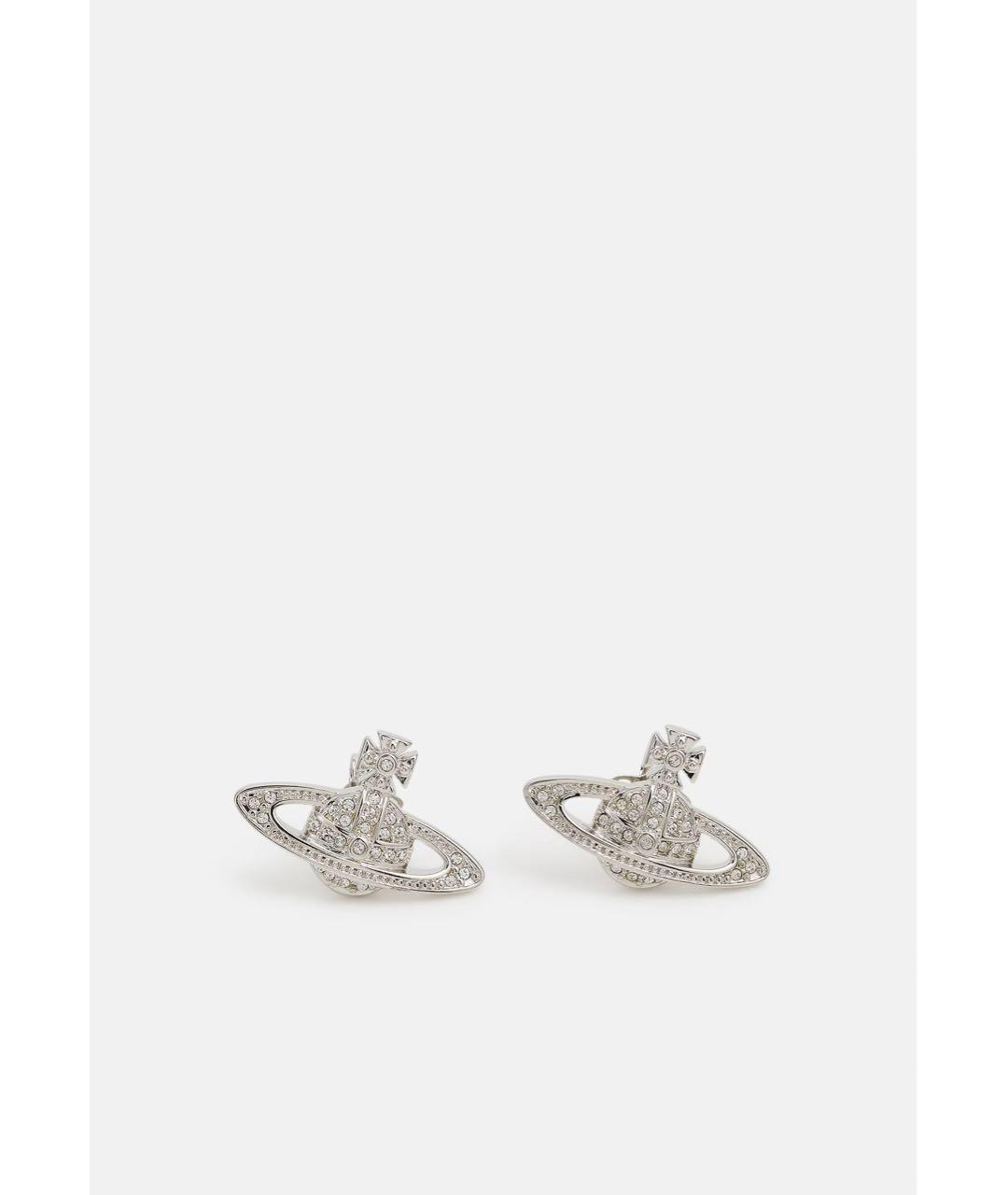 VIVIENNE WESTWOOD Серебряные латунные серьги, фото 8