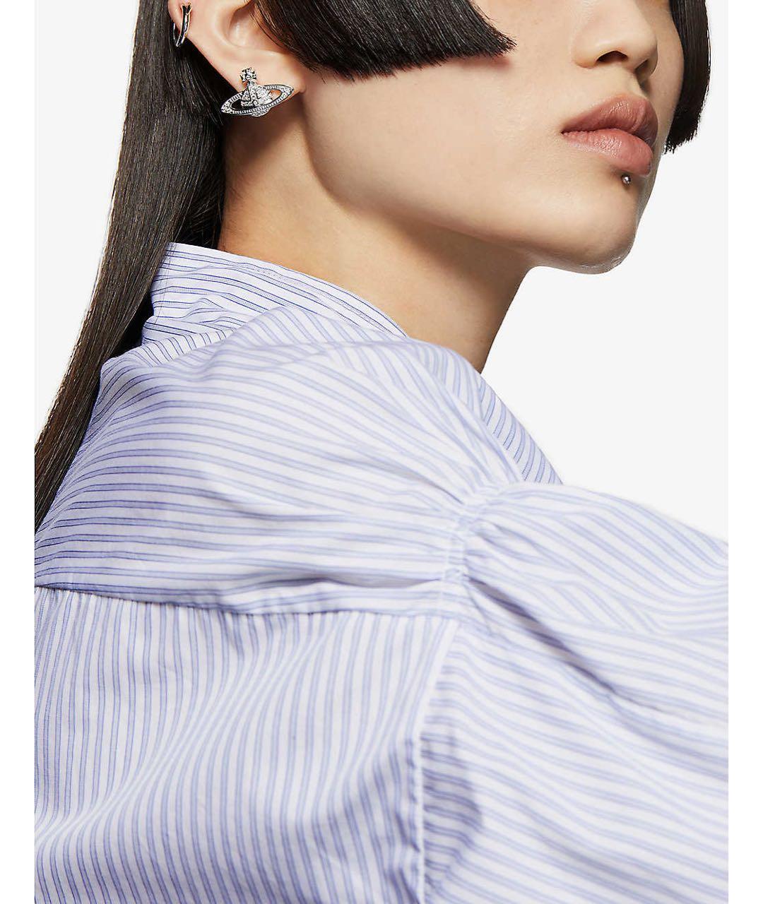 VIVIENNE WESTWOOD Серебряные латунные серьги, фото 4