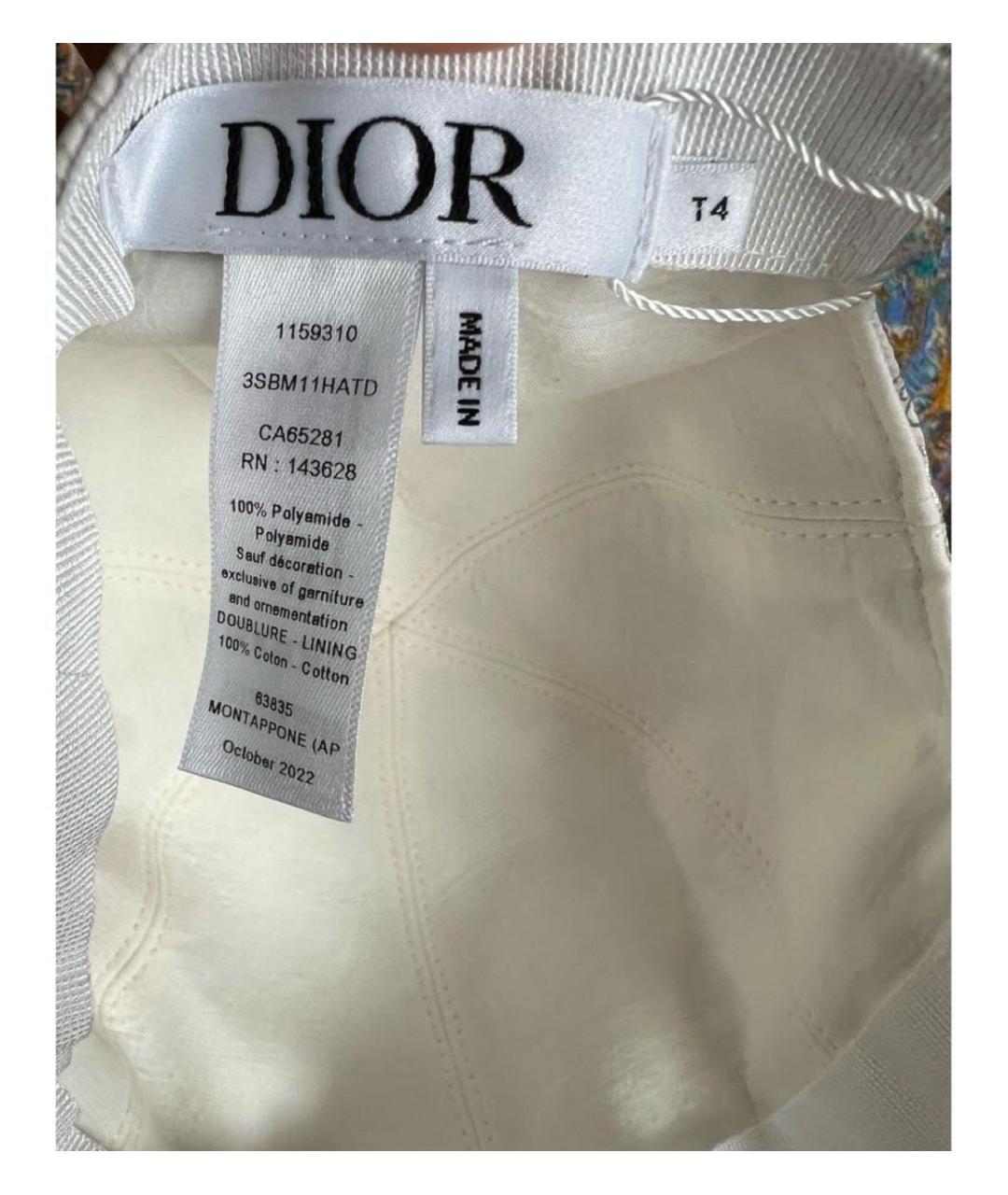 CHRISTIAN DIOR Мульти кепка, фото 4