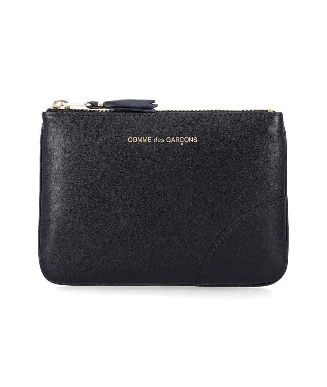 COMME DES GARÇONS WALLET Черный кожаный кошелек, фото 1