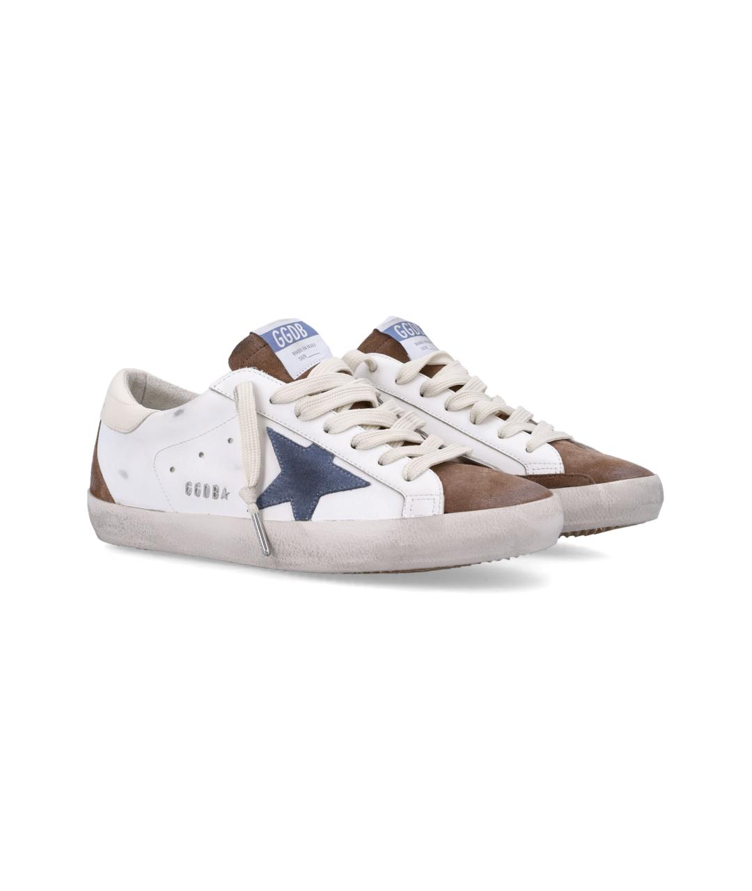 GOLDEN GOOSE Мульти кожаные низкие кроссовки / кеды, фото 3