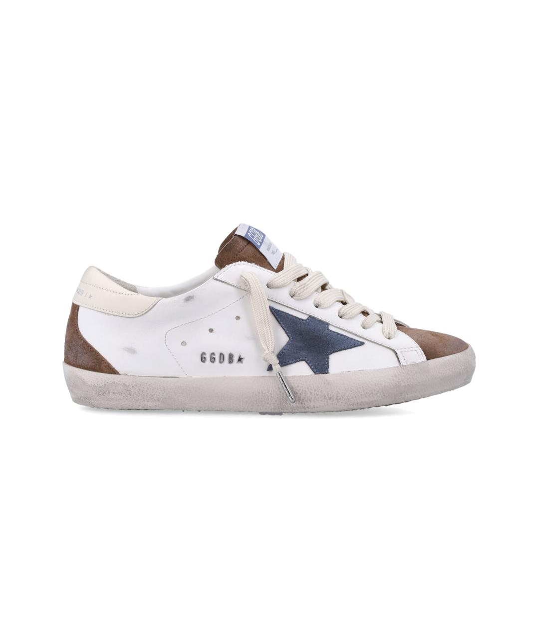 GOLDEN GOOSE Мульти кожаные низкие кроссовки / кеды, фото 5