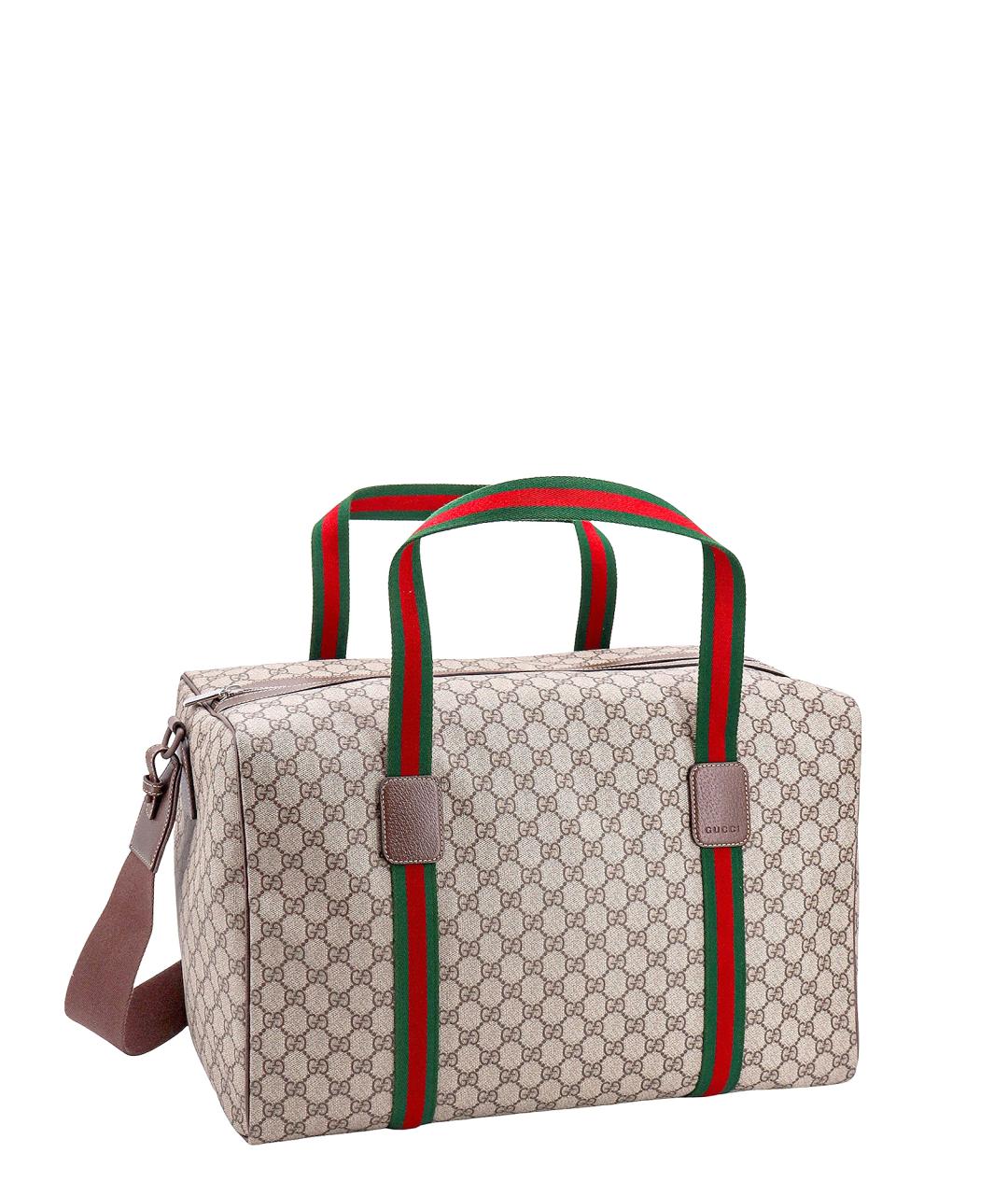 GUCCI Серый чемодан, фото 3
