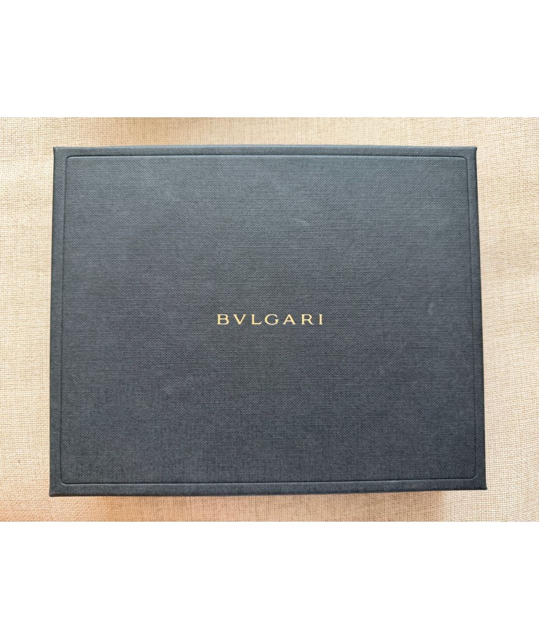 BVLGARI Коричневая кожаная сумка через плечо, фото 4