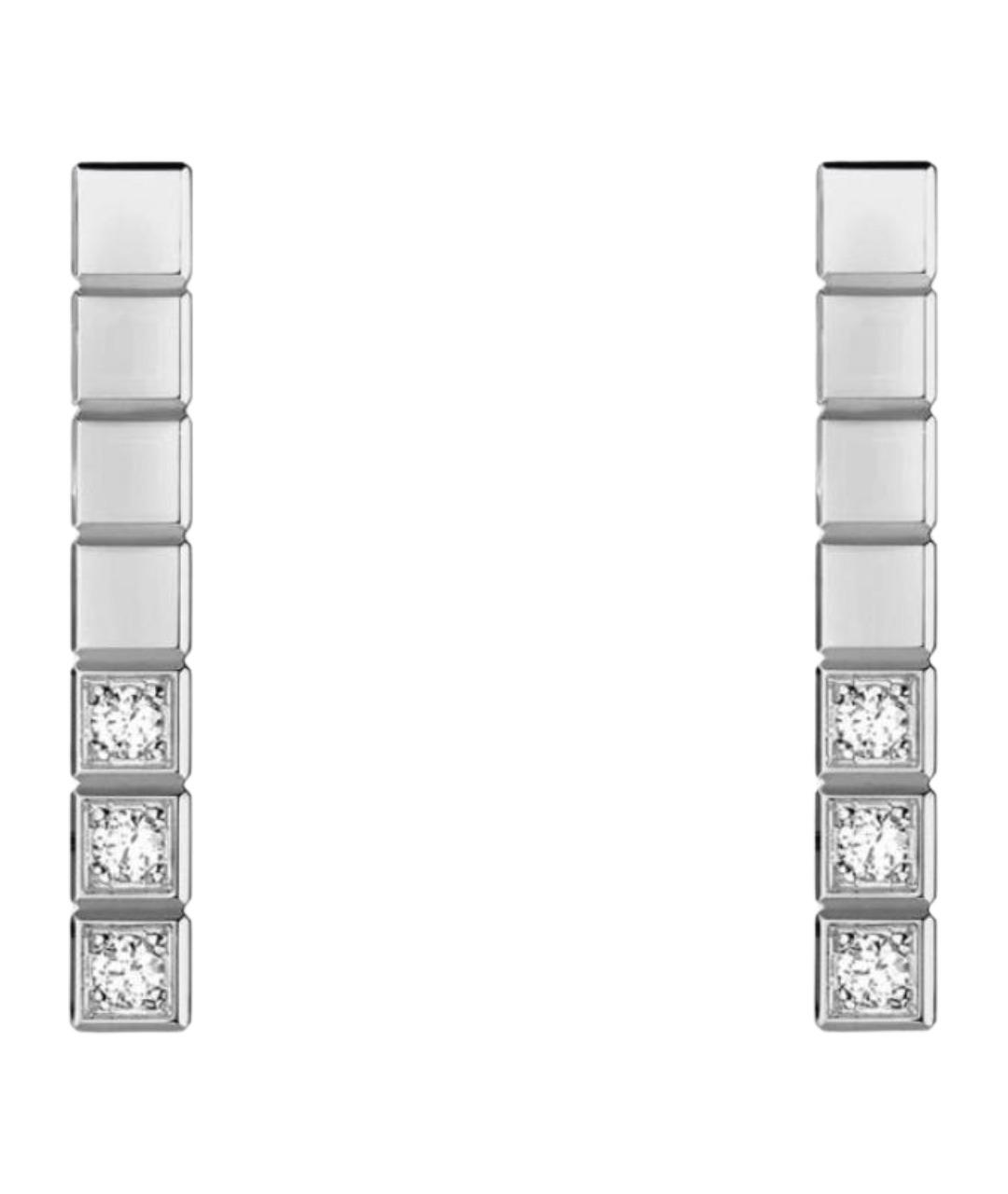 CHOPARD Серебряные серьги из белого золота, фото 1