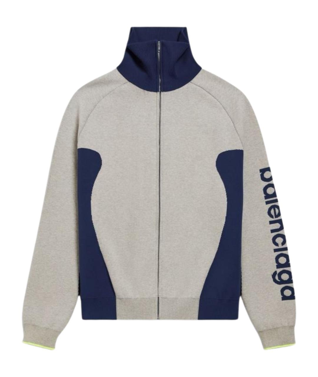 BALENCIAGA Серый кардиган, фото 1