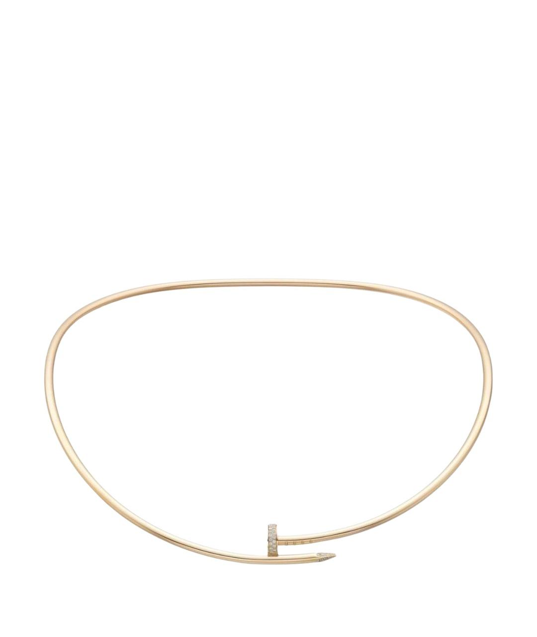 CARTIER Золотое колье из желтого золота, фото 1