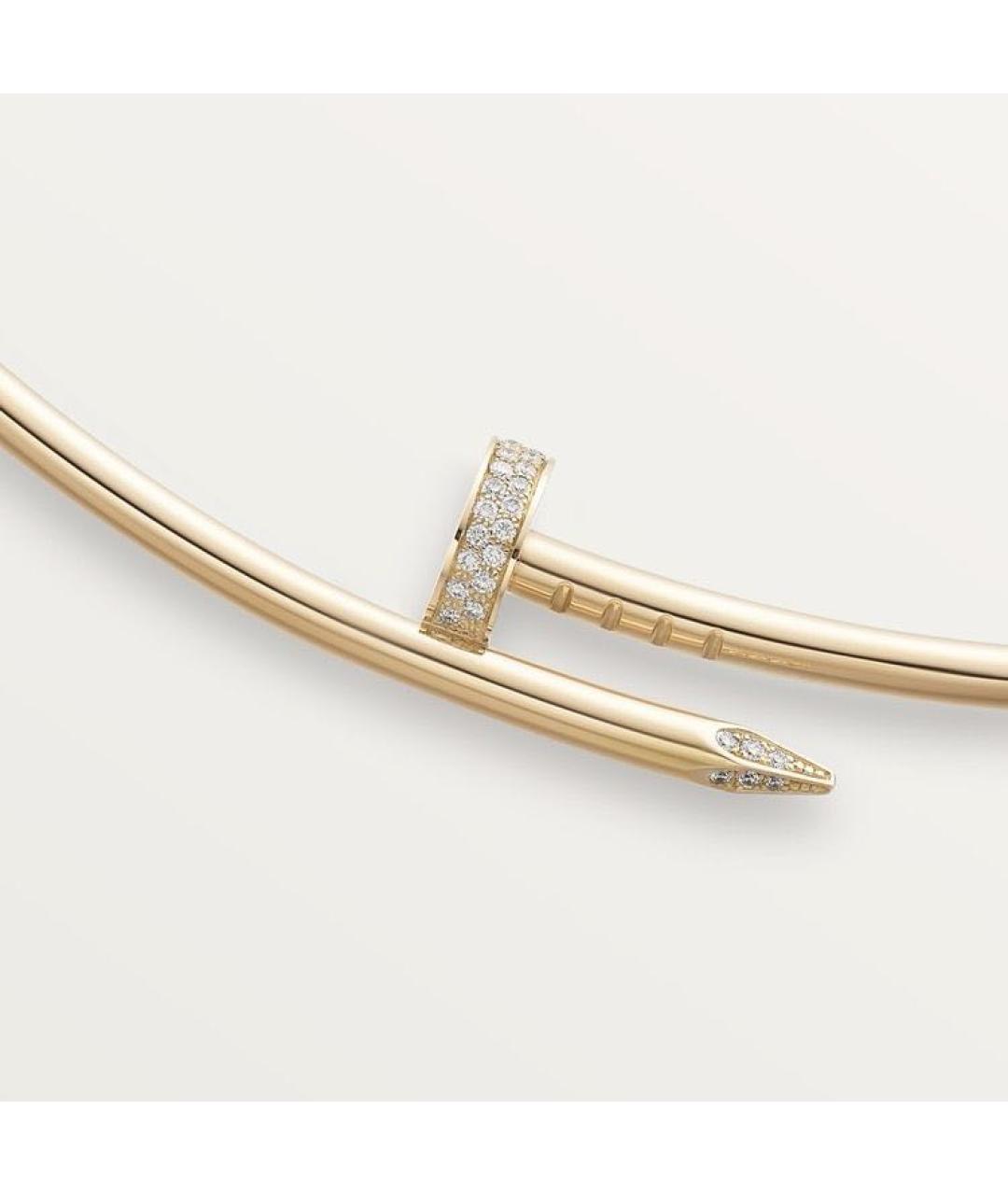 CARTIER Золотое колье из желтого золота, фото 2