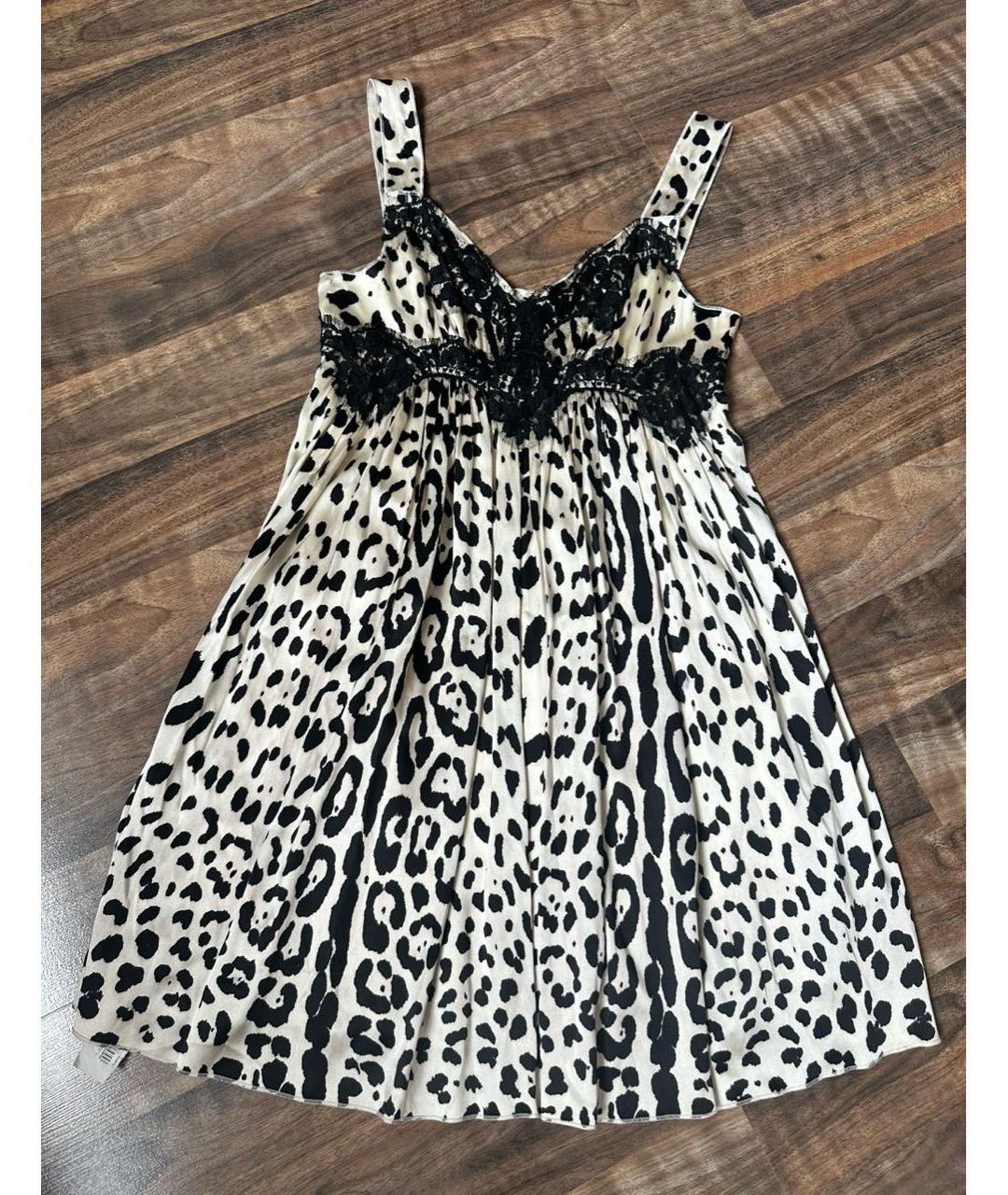 DOLCE&GABBANA Шелковое коктейльное платье, фото 5