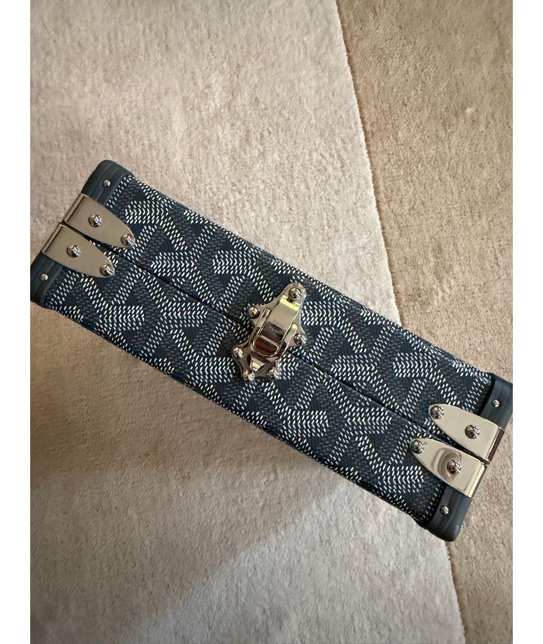 GOYARD Серая сумка через плечо, фото 4