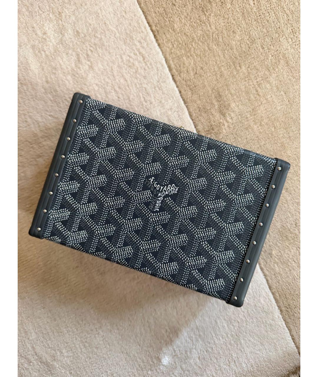 GOYARD Серая сумка через плечо, фото 3