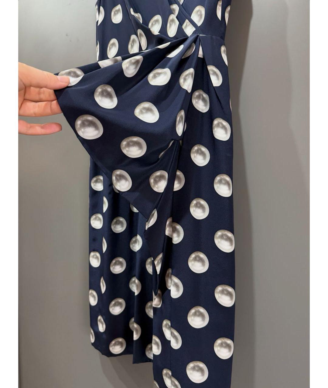 MOSCHINO Мульти шелковое повседневное платье, фото 4