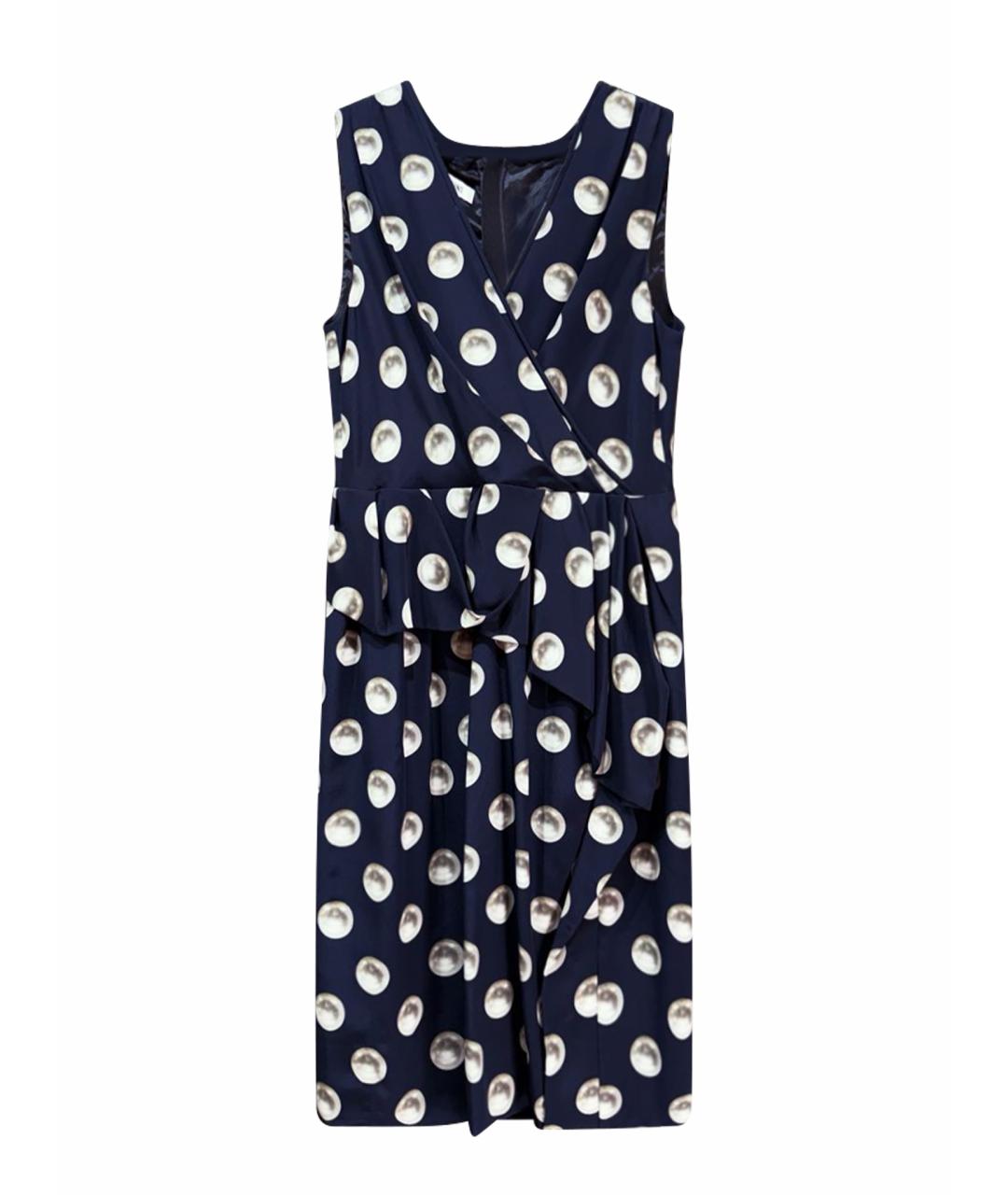 MOSCHINO Мульти шелковое повседневное платье, фото 1