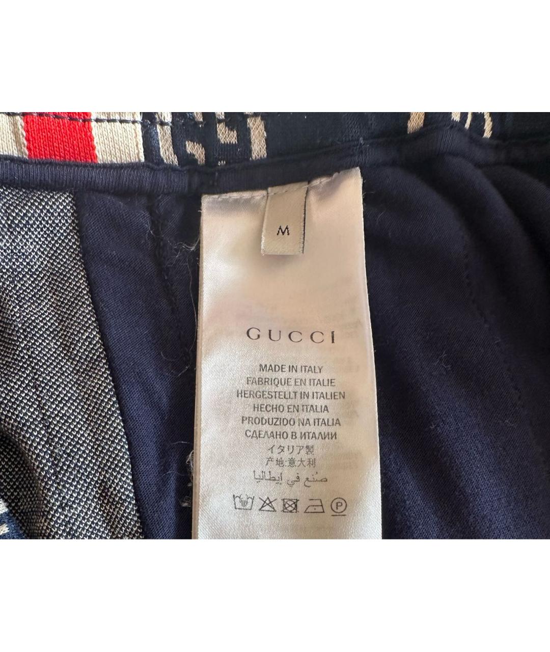 GUCCI Темно-синий повседневный костюм, фото 5