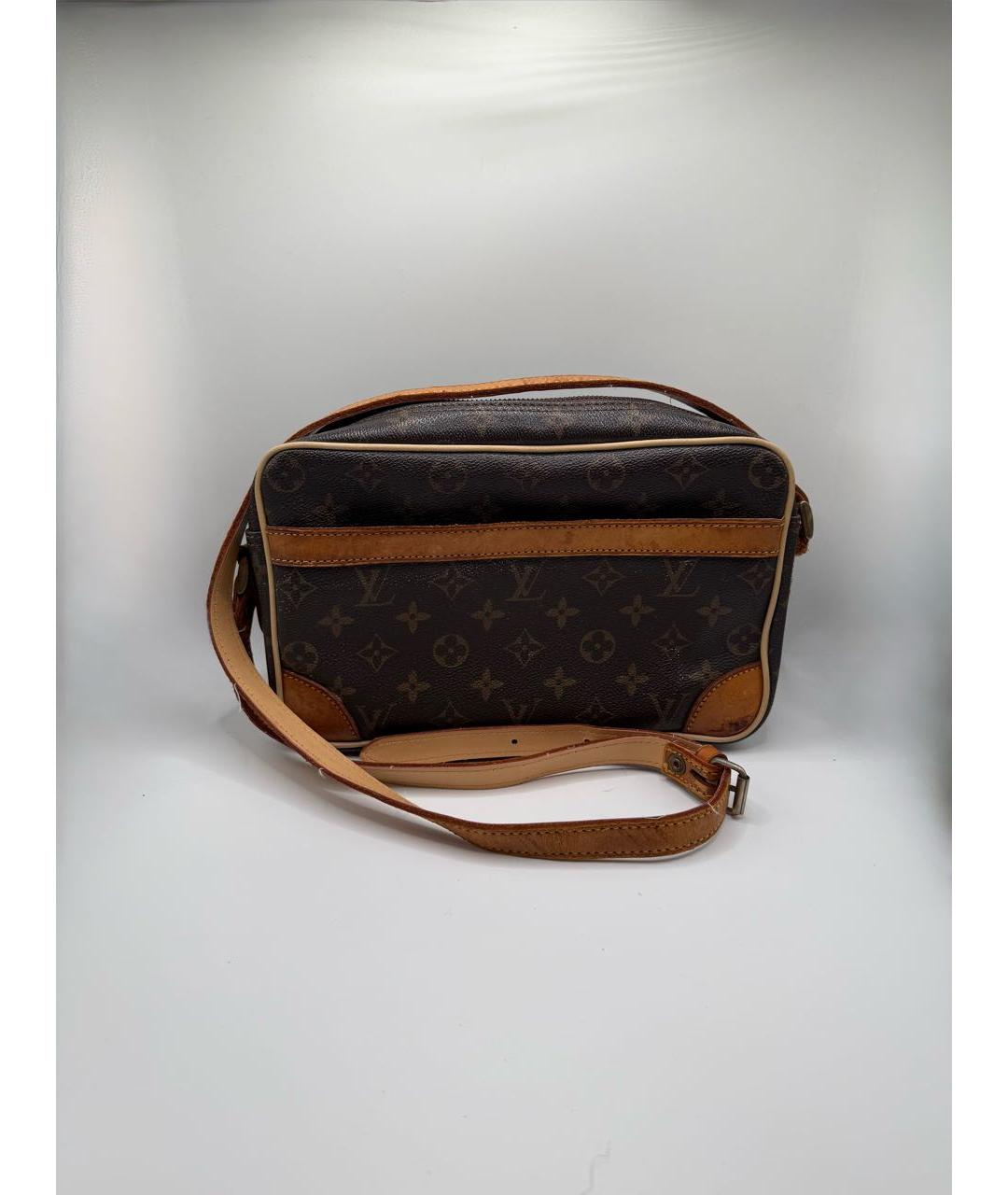 LOUIS VUITTON Коричневая сумка на плечо, фото 8