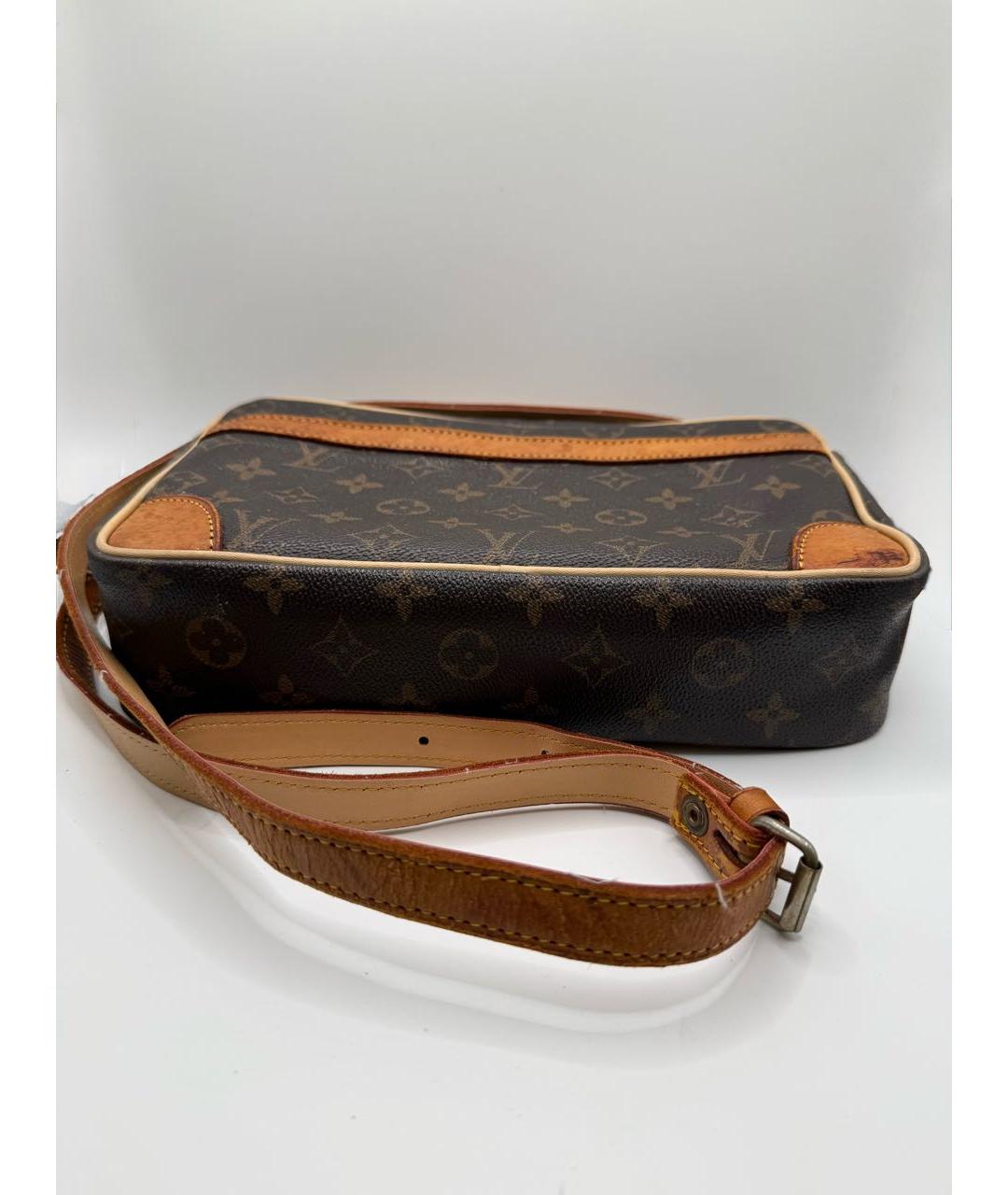 LOUIS VUITTON Коричневая сумка на плечо, фото 6