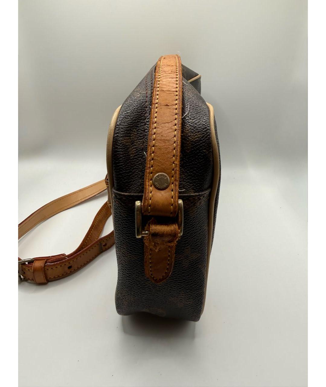 LOUIS VUITTON Коричневая сумка на плечо, фото 3