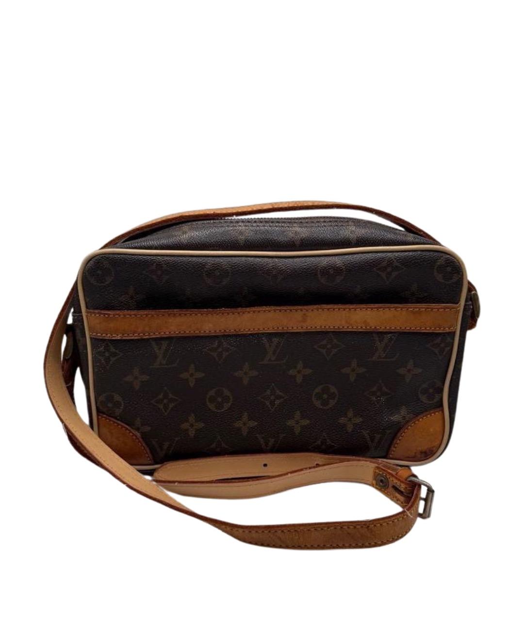 LOUIS VUITTON Коричневая сумка на плечо, фото 1
