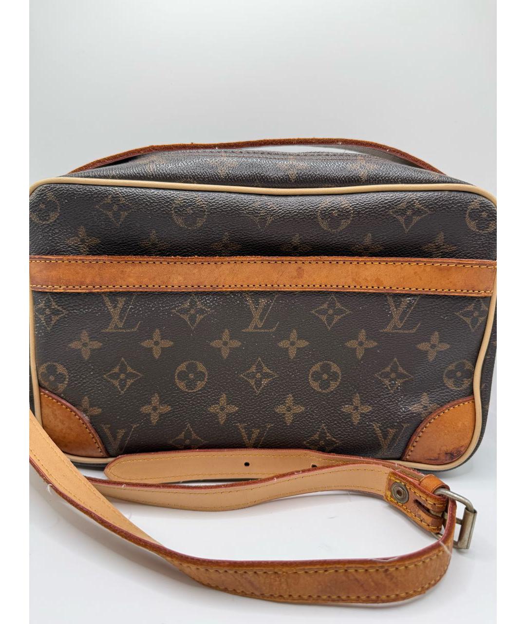 LOUIS VUITTON Коричневая сумка на плечо, фото 2