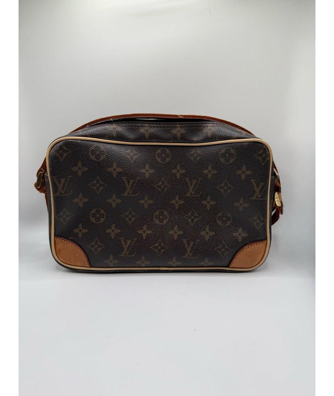 LOUIS VUITTON Коричневая сумка через плечо, фото 4