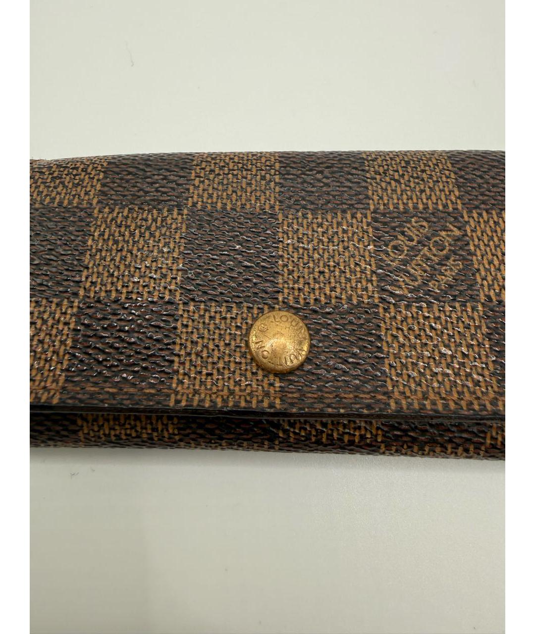 LOUIS VUITTON Коричневая ключница, фото 2