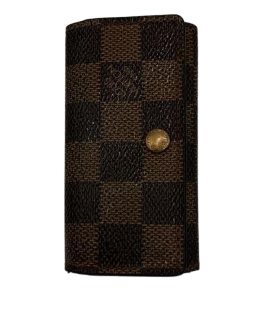LOUIS VUITTON Коричневая ключница, фото 1