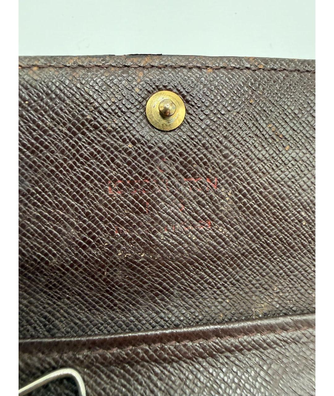 LOUIS VUITTON Коричневая ключница, фото 8