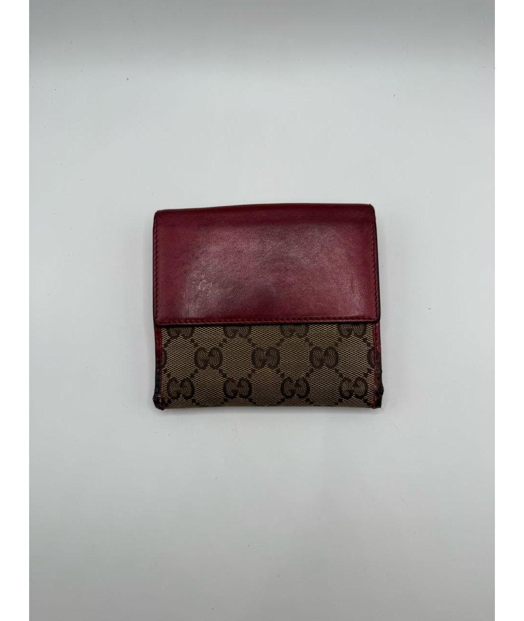 GUCCI Красный кошелек, фото 3