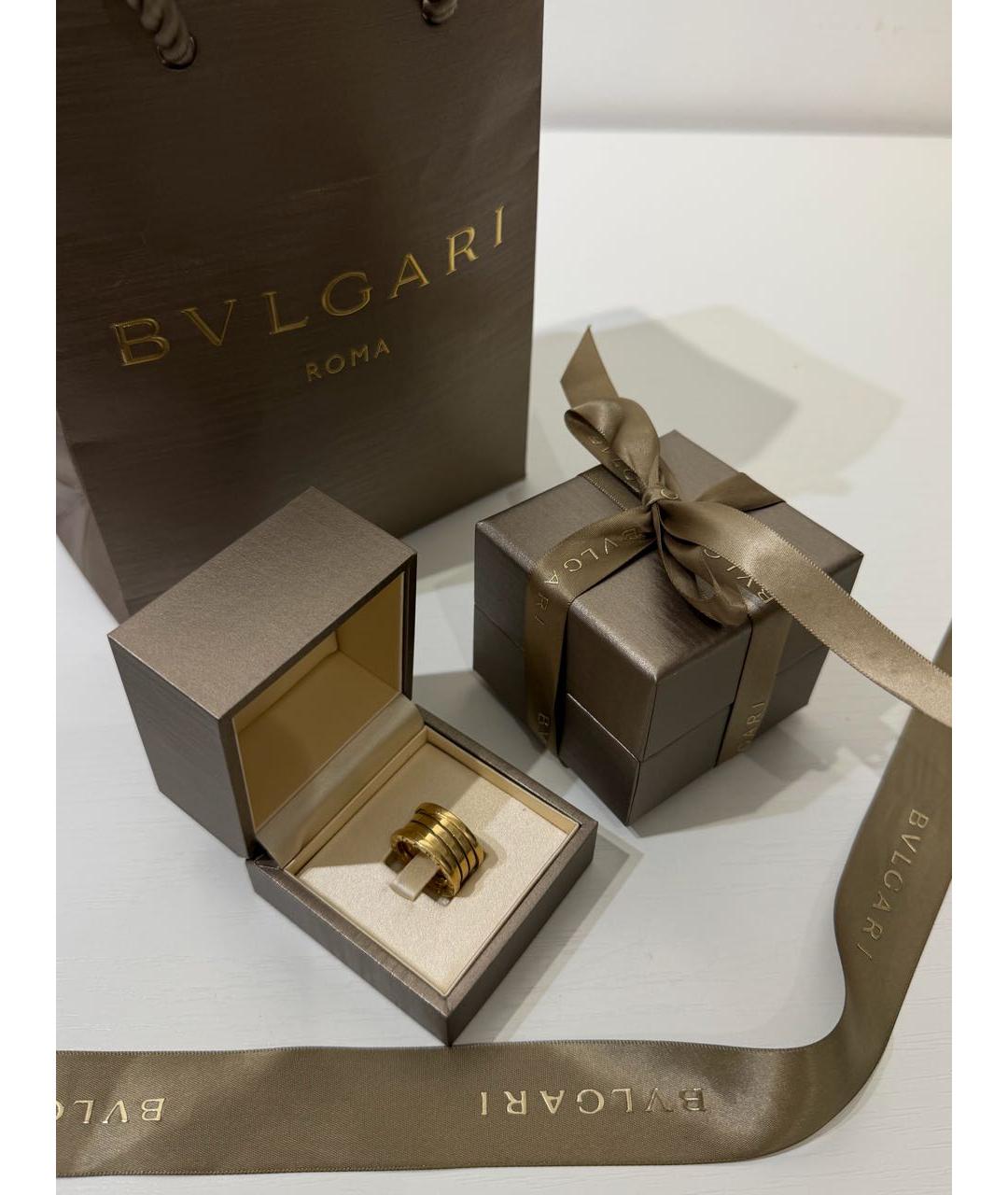 BVLGARI Золотое кольцо из желтого золота, фото 5