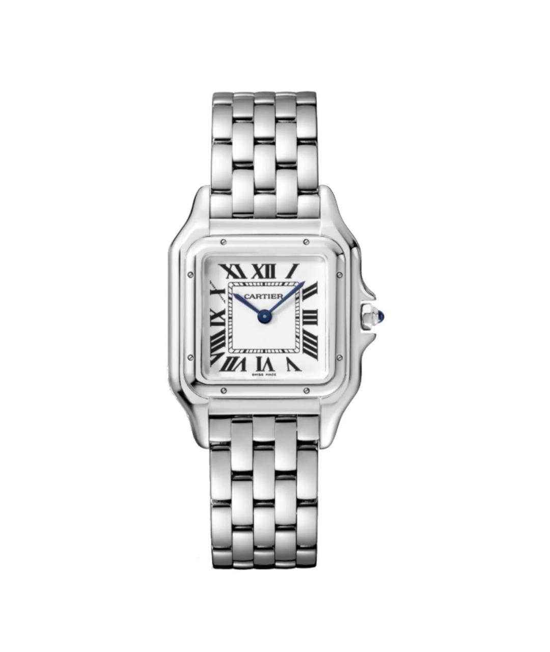 CARTIER Серебряные серебряные часы, фото 1