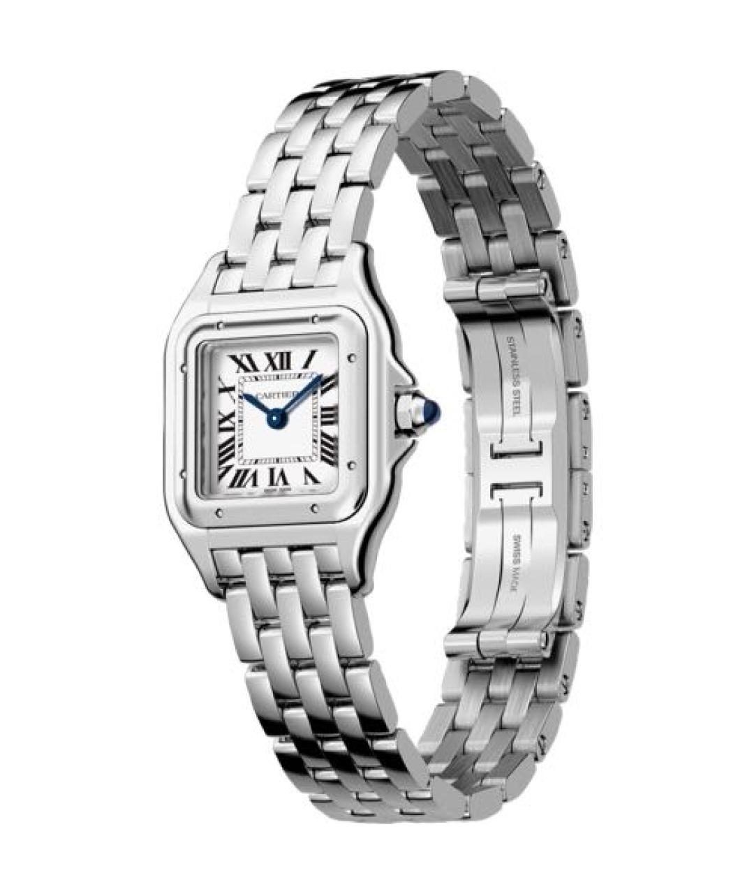 CARTIER Серебряные серебряные часы, фото 1