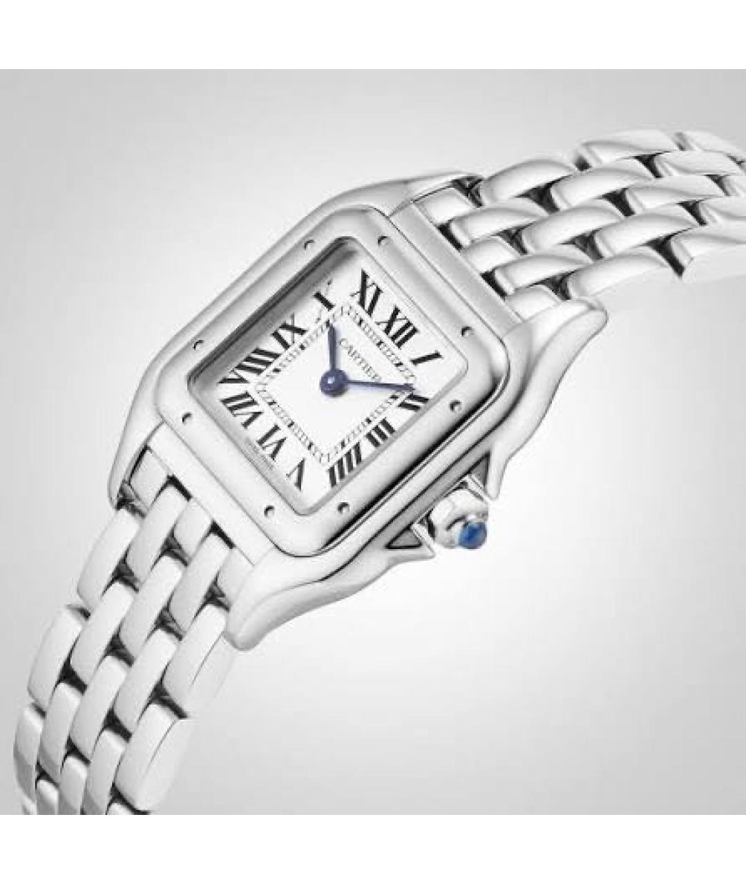CARTIER Серебряные серебряные часы, фото 2