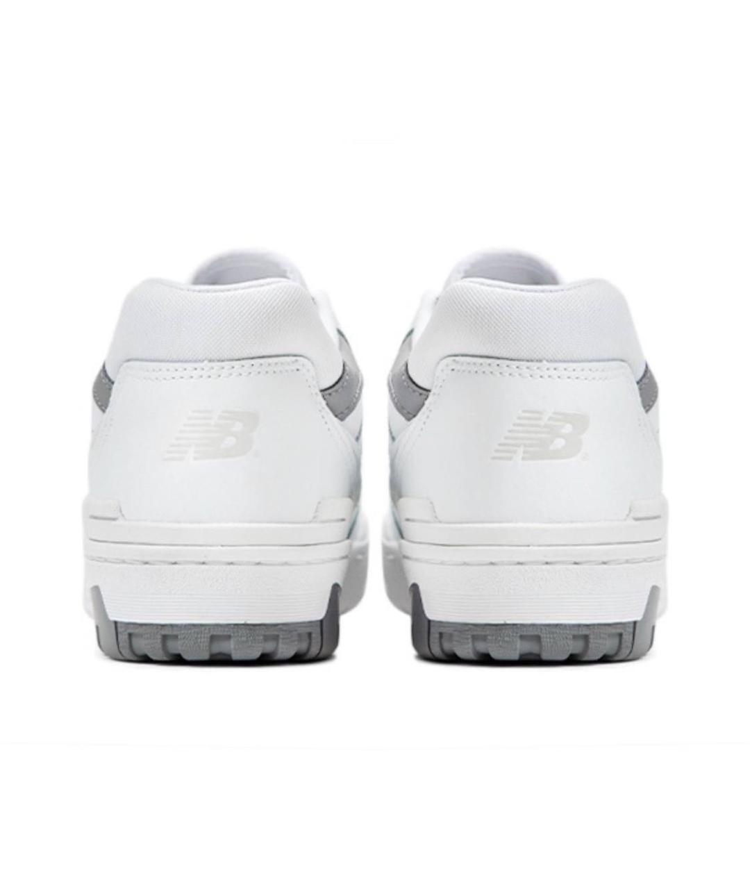 NEW BALANCE Белые кожаные низкие кроссовки / кеды, фото 5