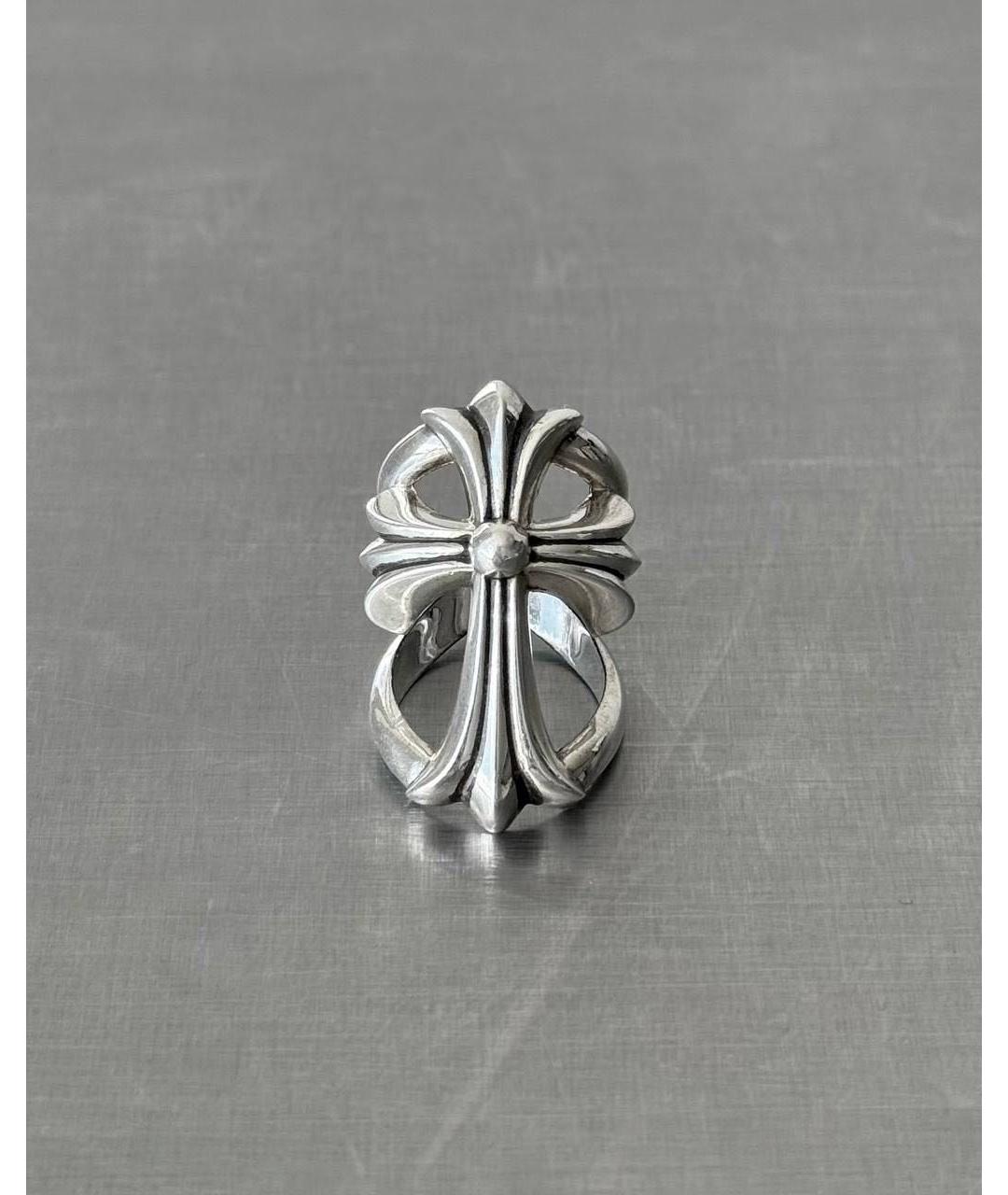 CHROME HEARTS Серебряное серебряное кольцо, фото 2
