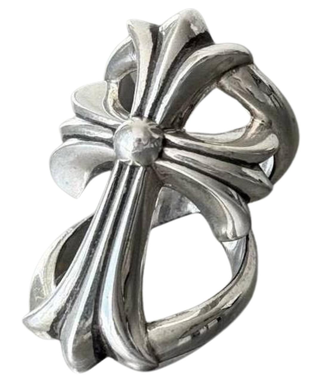 CHROME HEARTS Серебряное серебряное кольцо, фото 1