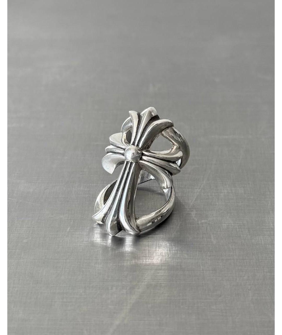 CHROME HEARTS Серебряное серебряное кольцо, фото 5